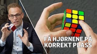 Slik løser du Rubiks kube – lær Rune Carlsens triks [upl. by Emery]