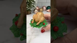 Turkey cupcakes 🦃🧁 cupcake thanksgiving turkey cakeart cakedbyrach shortsfeed cutefood [upl. by Gurtner350]