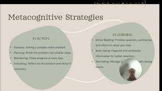 Metacognitive Strategies [upl. by Olpe]