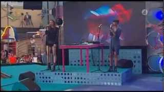 Icona Pop I Love It Live [upl. by Drahnreb]