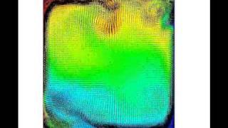 Oscillatory natural convection in a square enclosure [upl. by Byrle]