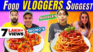 😱 Saying YES to Food Vloggers For 24 Hours  Delhi Edition [upl. by Rosco308]