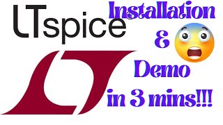 😲🔥How to Download amp install LTspice software in 2 minuteswindows Latest Edition simulationdemo😲🔥 [upl. by Celia]