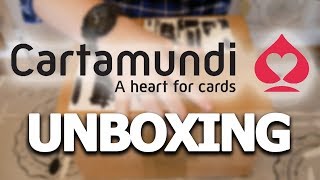 Unboxing from Cartamundi playing cards [upl. by Eralcyram]