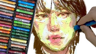 ✨ BEAUTIFUL OILPASTEL TUTORIAL ✨ [upl. by Nassah]