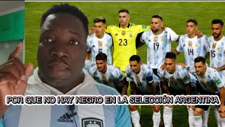 🇦🇷Por fin el primer negro de la selección argentina 🇦🇷 [upl. by Ahsratan]