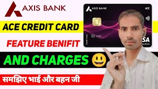 What is the benefit of Axis Bank Acecredit card Which Axis credit card is best techgyaninstant [upl. by Anneis]