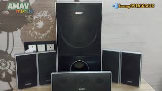 sony home theatre 51 speakers 100wRMS set shorts sony hometheater youtubeshorts [upl. by Sinnelg]