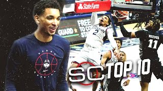 James Bouknight With A SportsCenter Top 10 Dunk In His Return  Full Highlights vs Prov  18 Points [upl. by Enitnelav]