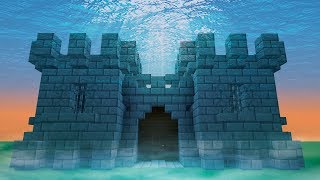 Minecraft How to Build A Medieval Castle  Build Tutorial [upl. by Kahle]