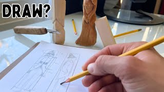 Do Woodcarvers Need to Draw [upl. by Lleinnad697]