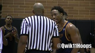 DeMar DeRozan Throws Ball at Refbut what caused the Beef [upl. by Reis]