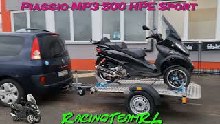 Piaggio MP3 500 HPE Sport mein neue Roller [upl. by Yerffej]