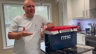 RTIC 32 Ultra Light Ice Test amp Review [upl. by Yeliak471]