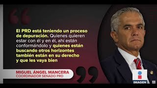 Mancera contesta a Zepeda y Barrales por renuncia al PRD  Noticias con Ciro Gómez Leyva [upl. by Samau]