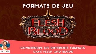 Comprendre les différents formats dans Flesh and Blood [upl. by Fabrianna]