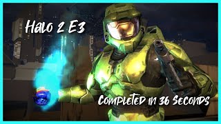 World Record Halo 2 E3 Demo completed in 3683 seconds [upl. by Ahsyekat]