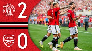 United Win In Front Of RECORD Crowd ❤️‍🔥  Man Utd 20 Arsenal  202324 PreSeason [upl. by Oleg]