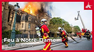 Feu à NotreDame de Paris [upl. by Attekram721]