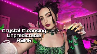 ASMR Crystal Cleansing You  Soothing Unpredictable ASMR Trigger Assortment [upl. by Isabeau322]