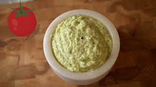 Pesto di zucchine  Zucchini Pesto Recipe  Easy Homemade Italian Recipe [upl. by Burck]