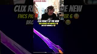 Clix React To New FNCS Pickaxe 😳 fortnite clixfortnite fortniteclips clix [upl. by Annahvas]