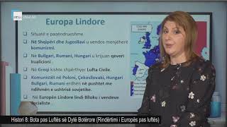 Histori 8  Bota pas Luftës së Dytë Botërore Rindërtimi i Europës pas luftës [upl. by Noble]