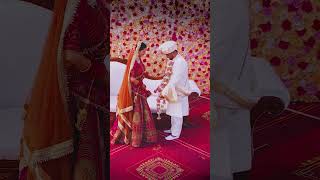 Bride and Groom  Varmala in Stage  Sanjay Barar tiktok automobile priyankatomar explorepage [upl. by Moia760]