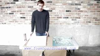 3M SUPER 77 SPRAY ADHESIVE how to instructional video [upl. by Johny675]