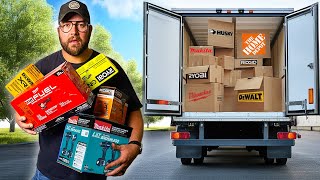 I Bought A Truckload of Home Depot Tool Returns [upl. by Eisyak431]