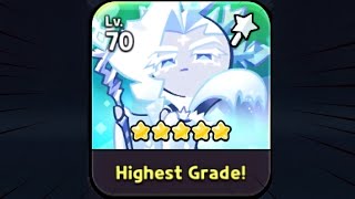 5 Stars Legendary Frost Queen Cookie Max Level 70 I Cookie Run Kingdom [upl. by Minabe]