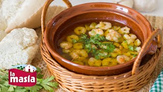 Receta Gambas al Ajillo [upl. by Shirl]