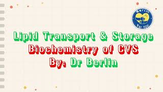 Lipoproteins Chylomicron amp VLDL [upl. by Sandry348]