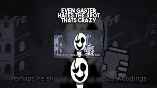 The Spot vs W D Gaster  RAP BATTLE spiderverse undertale deltarune rapbattle jtmusic [upl. by Lyreb]