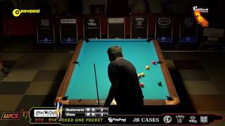 4b PT 2 Francisco BUSTAMANTE vs Jayson SHAW  2017 WCC One Pocket [upl. by Eselrahc299]