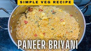 Paneer Briyani recipe  paneer biryani recipe in tamil  simple veg recipe  must try veg recipe [upl. by Canica602]