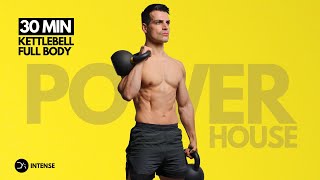 30 Min INTENSE Full Body Kettlebell Workout  Strength amp Endurance  ABS [upl. by Folsom722]