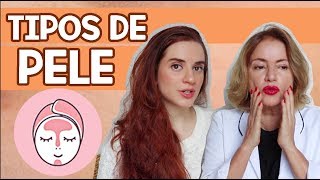 QUAL O SEU TIPO DE PELE OLEOSA SECA DERMATOLOGISTA EXPLICA [upl. by Mou228]