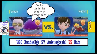 Mit einem Sturzflug ins Aufstiegsspiel VS Bats VGC Bundesliga S7 vgc pokemon [upl. by Hertha]