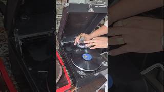 100 Year Old Antique Gramophone Music System 😱 ytshort shorts [upl. by Anjanette]