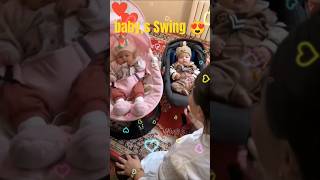 baby swing 😍shortvideo vairalshort shorts foryouchannel [upl. by Cristobal]