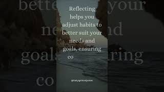 quotReflect to Refine Your Routinequot Motivation Inspiration Mindset Goals KeepGoing NeverGiveUp [upl. by Jeffcott166]