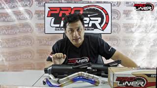 REVIEW KNALPOT PROLINER STANDARD RACING [upl. by Ellehcyar232]