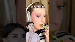 Looks so nice😍💚 shortsyoutube makeup halloween bettlejuice [upl. by Josefa]