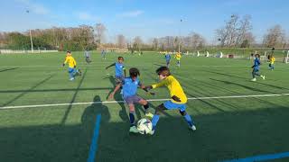 Ris Orangis  Montrouge FC 92  U12 22 Première mitemps 2 Decembre 2023 Score final 33 [upl. by Heddy]