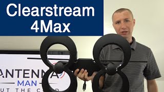 ClearStream 4Max VHFUHF IndoorOutdoor HD TV Antenna Review [upl. by Norrahc561]