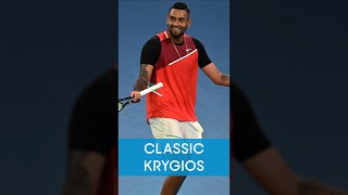 Nick Kyrgios FAKES underarm serve twice 😂 [upl. by Asteria304]