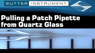 Pulling a Patch Pipette From Quartz Glass [upl. by Anala]