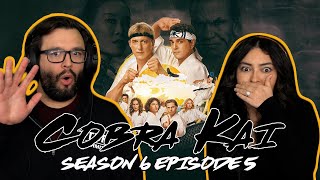 Cobra Kai Season 6 Ep 5 First Time Watching TV Reaction [upl. by Melita]