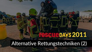 rescueDAYS 2011  Deggendorf  Alternative Rettungstechniken Teil 2 [upl. by Basia]